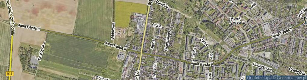 Zdjęcie satelitarne Jasna ul.